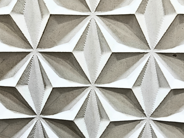 3D Carved Geometric Textured Natural Stone Tile