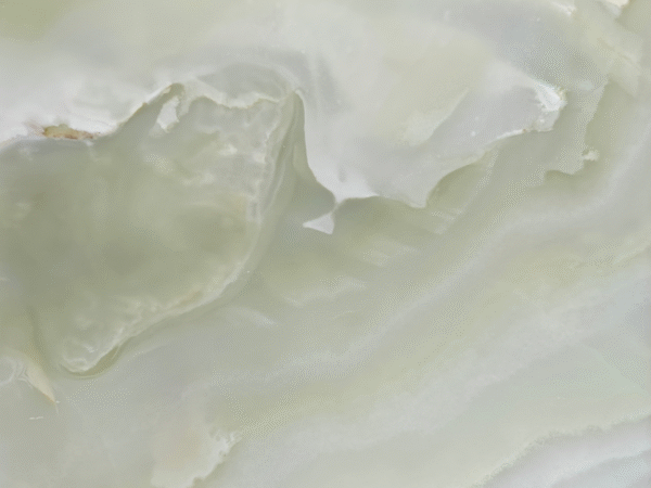 Green Onyx Slab for Backlighting - Luxury Translucent Stone