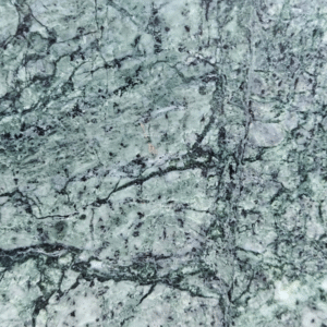 Exotic Forest Green Marble Slab | Intense Black Vein Statement Stone