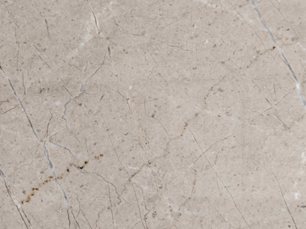 Elegant Greige Marble Slab | Low-Movement Beige Natural Stone with Fine Fissures