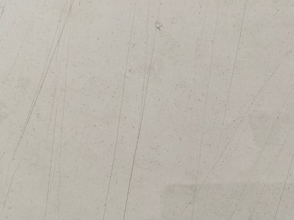 Minimalist Light Gray Stone Tile | Low-Movement Linear Scratched Finish