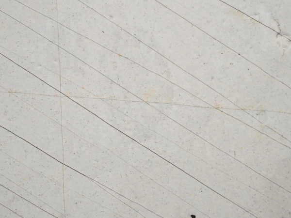 Minimalist Light Gray Stone Tile | Low-Movement Linear Etched Finish