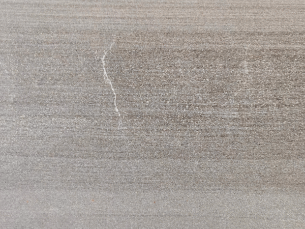 Linear Vein-Cut Gray Quartzite Tile | Horizontal Texture Sandstone Look